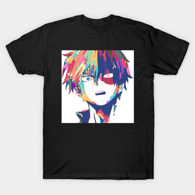 Shoto Todoroki T-Shirt by BarnawiMT